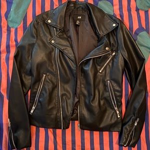 H&M Vegan Leather Jacket